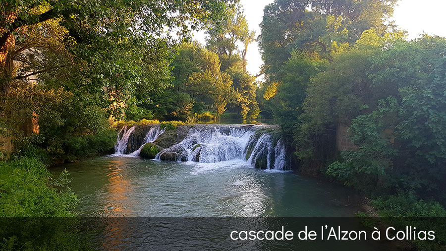 La cascade de l'Alzon