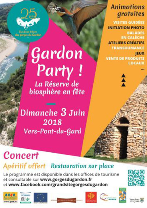 Journée Garden party avec le Syndicat Mixte des Gorges du Gardon